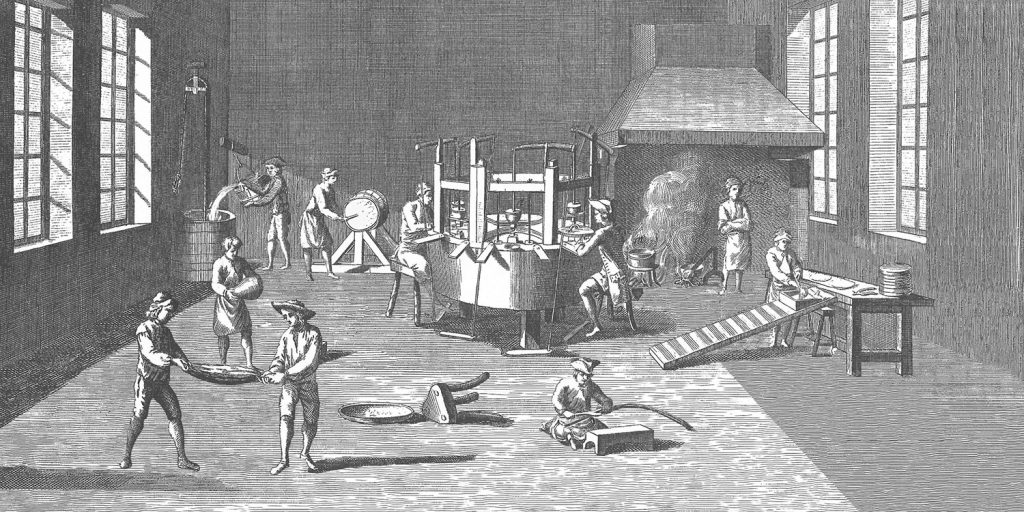 18th-century pin manufacturing