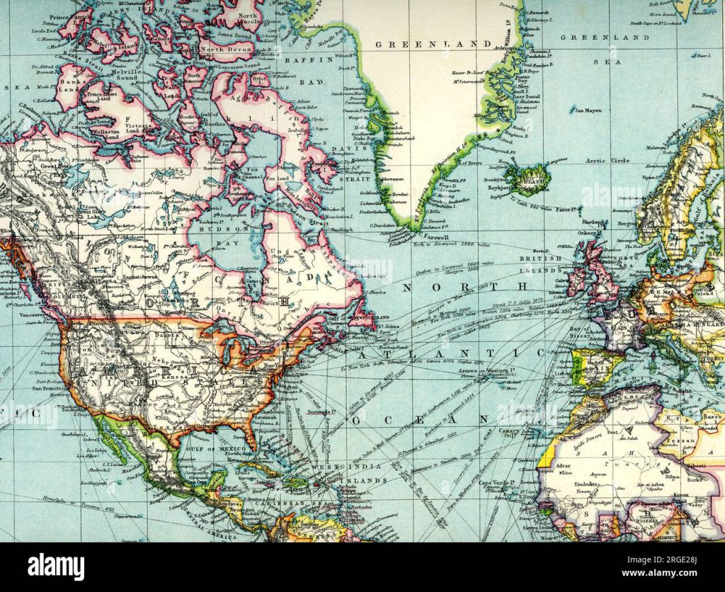  Atlantic trade routes 
