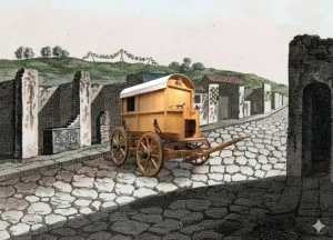 ancient rome road